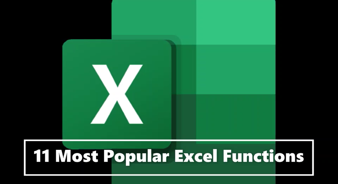 11 most popular Microsoft Excel Function from Microsoft Analytics